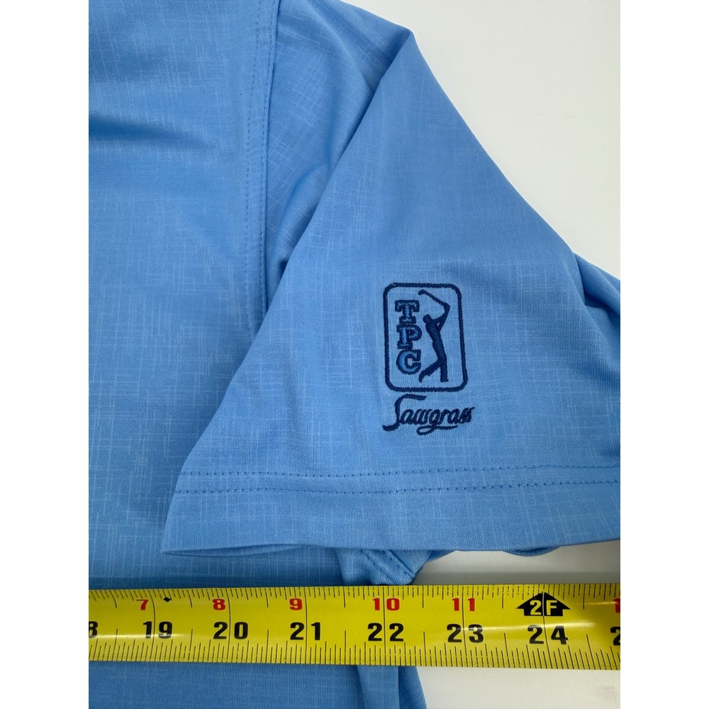 Oxford Golf The Players TPC Sawgrass Polo Shirt‎ Men XL Blue Embroidered Logo - Picture 6 of 9